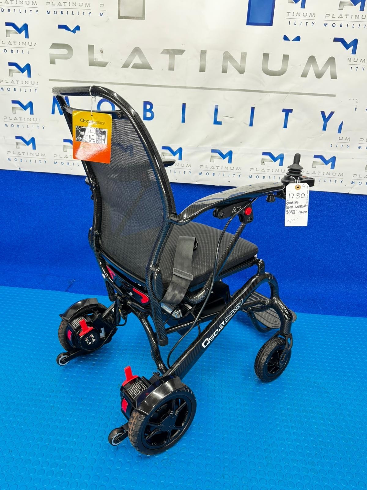 Sunrise Quickie Q50R Carbon Fibre Electric Wheelchair Powerchair 4MPH 1730W