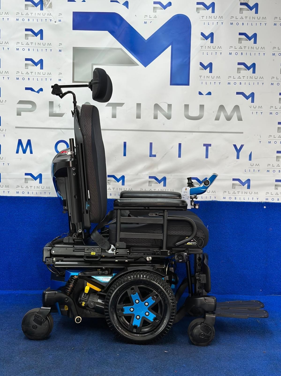 PRIDE QUANTUM EDGE 3 STRETTO 4 MPH ELECTRIC POWER WHEELCHAIR POWERCHAIR 1591