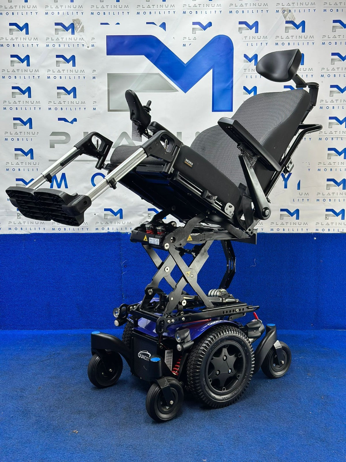 Quickie Q300 M Mini Powerchair 6 mph Riser Electric Wheelchair by Sunrise (1584)