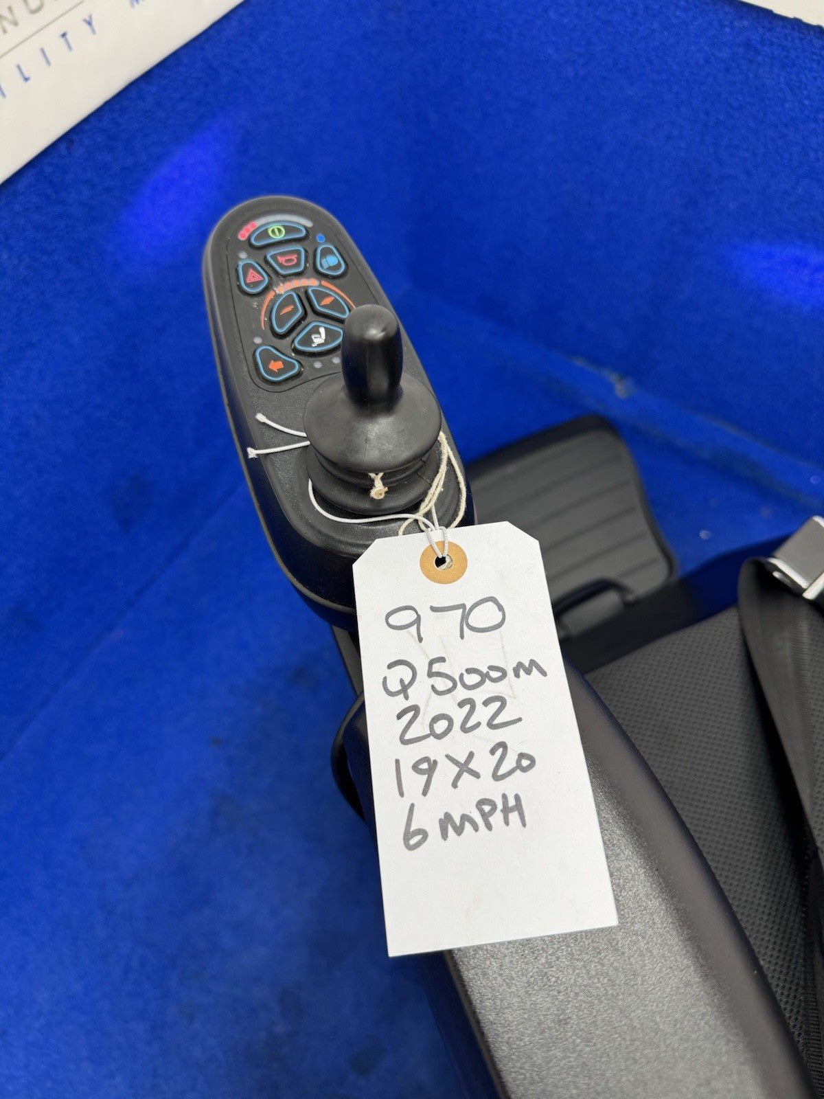 SUNRISE QUICKIE Q500 M 6MPH ELECTRIC WHEELCHAIR RISE MOBILITY POWERCHAIR 970