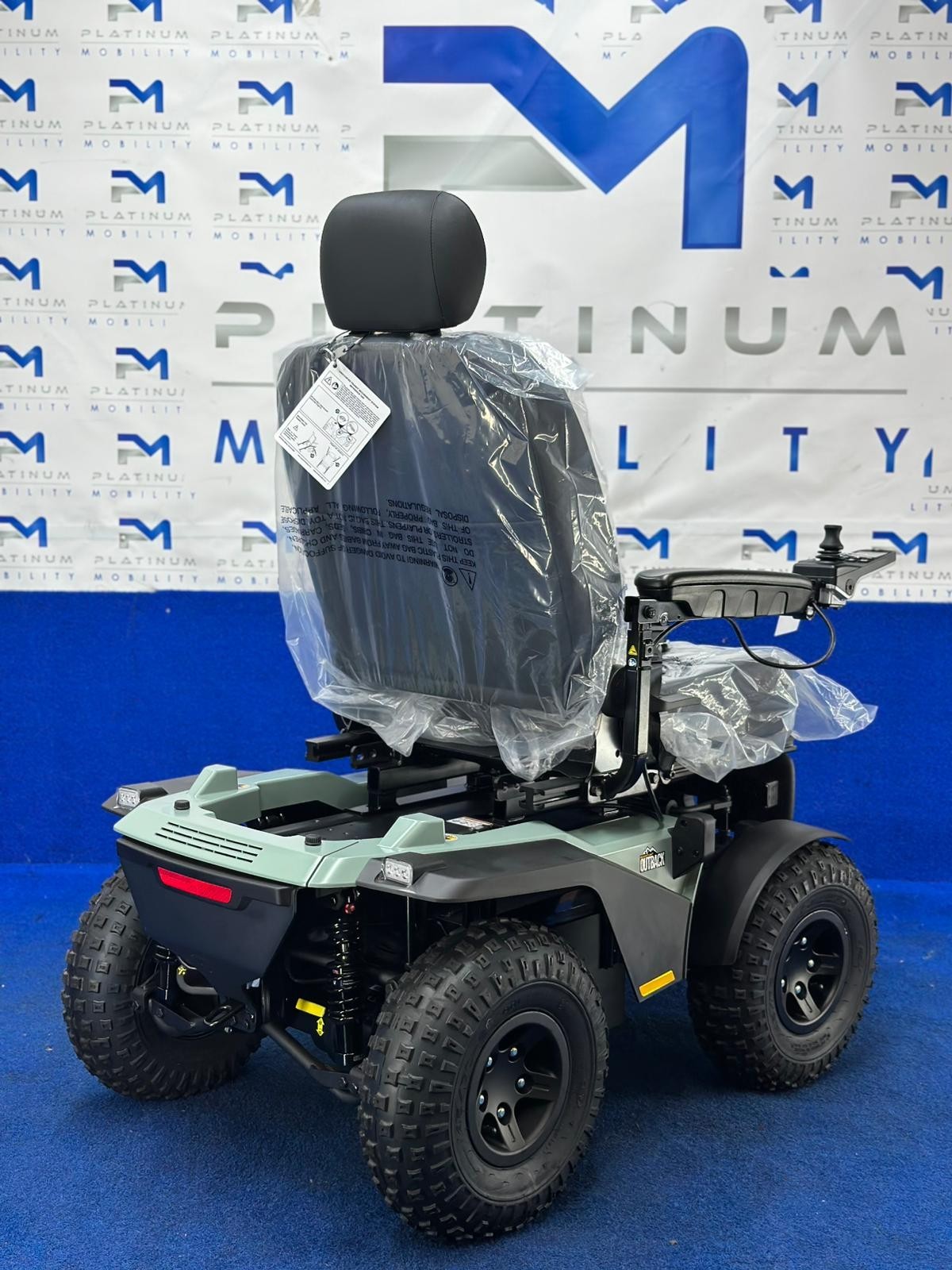 Quantum Outback All-Terrain 4x4 Electric, Power wheelchair Off Road, Heavy Duty