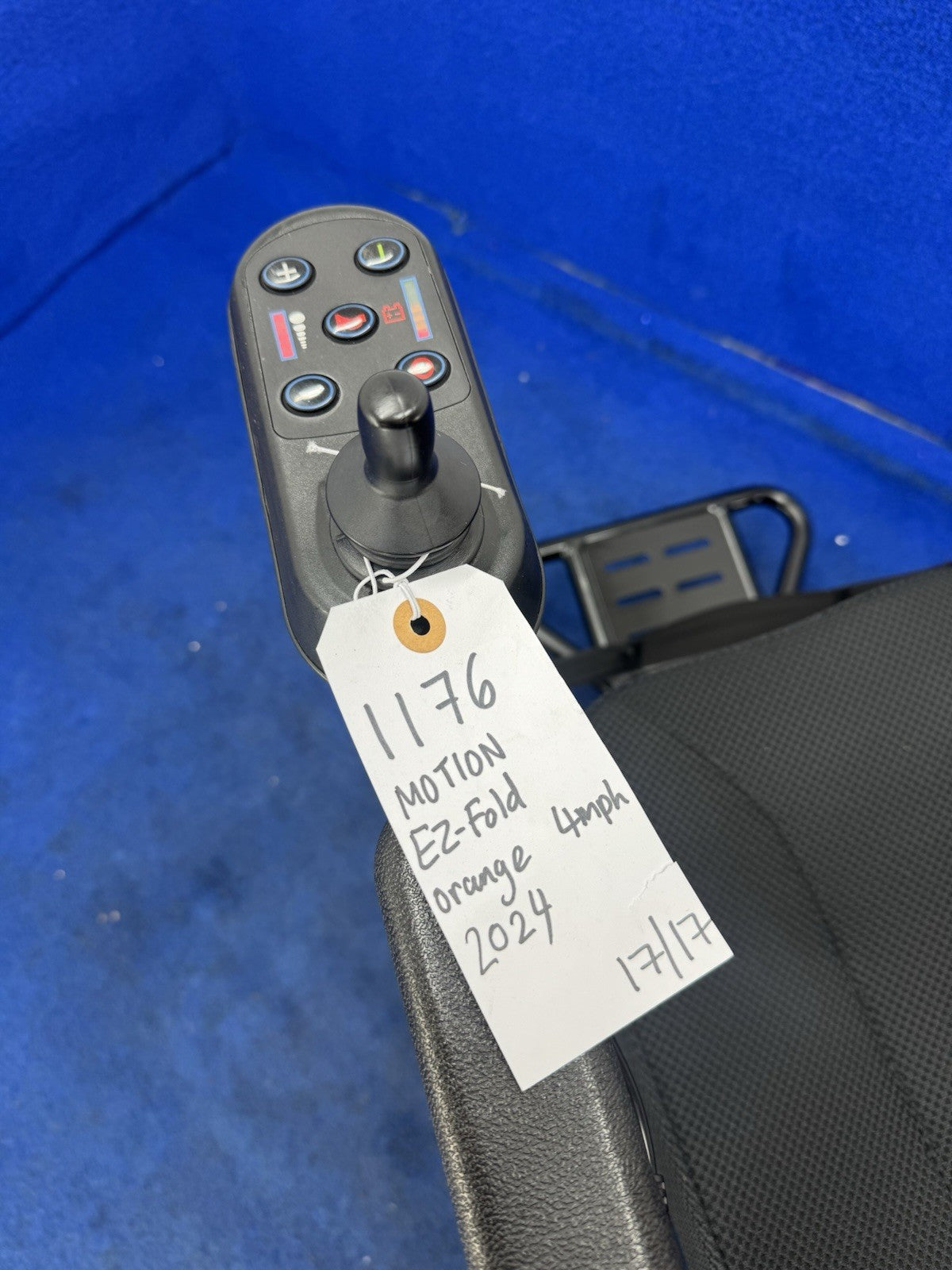 2024 Monarch MM Ezi-Fold 4 MPH Folding Lightweight Lithium Portable Powerchair