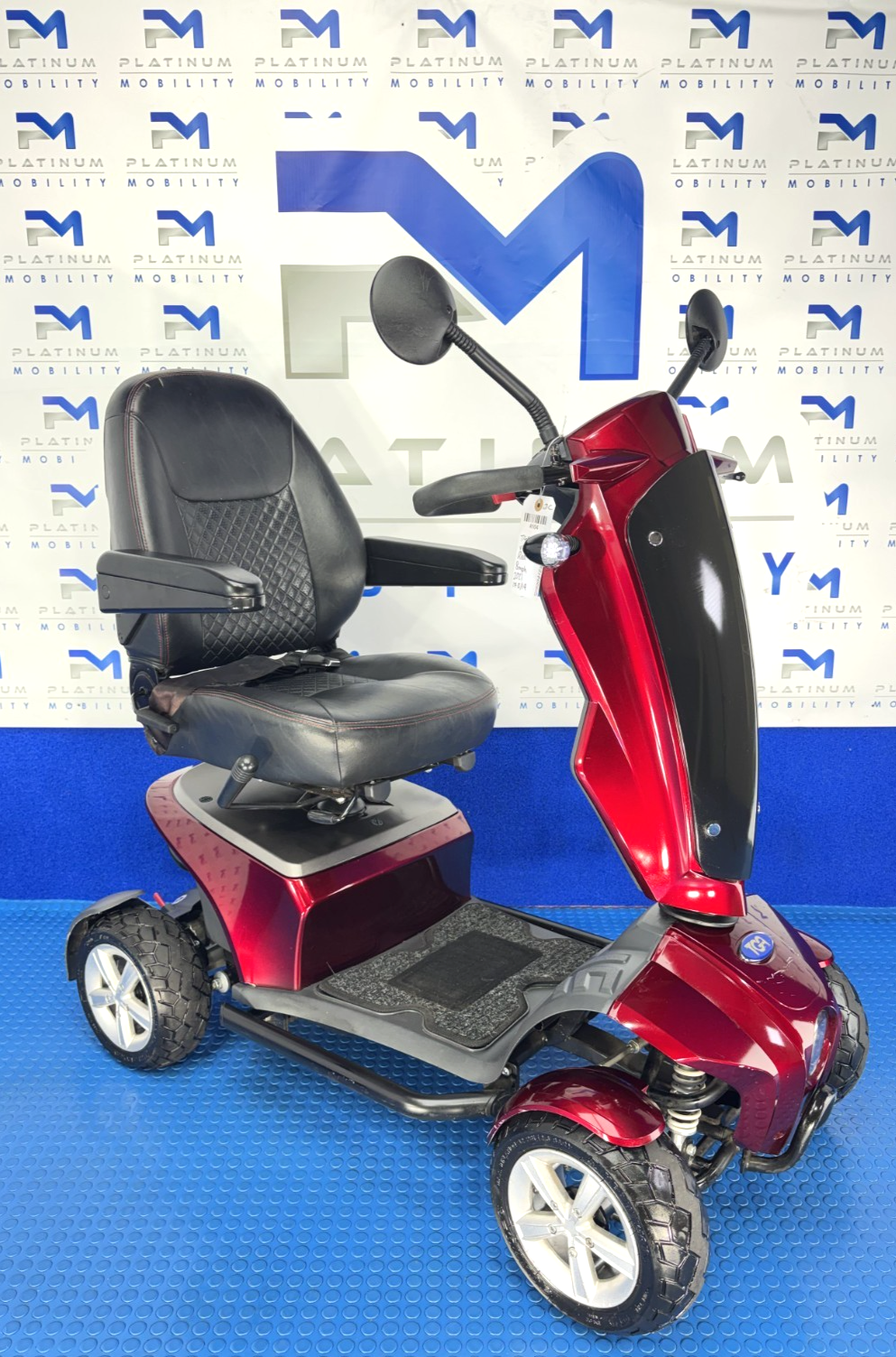 TGA Vita Lite 8mph Mobility Scooter New Batteries Air Tyres No VAT Ref 4104