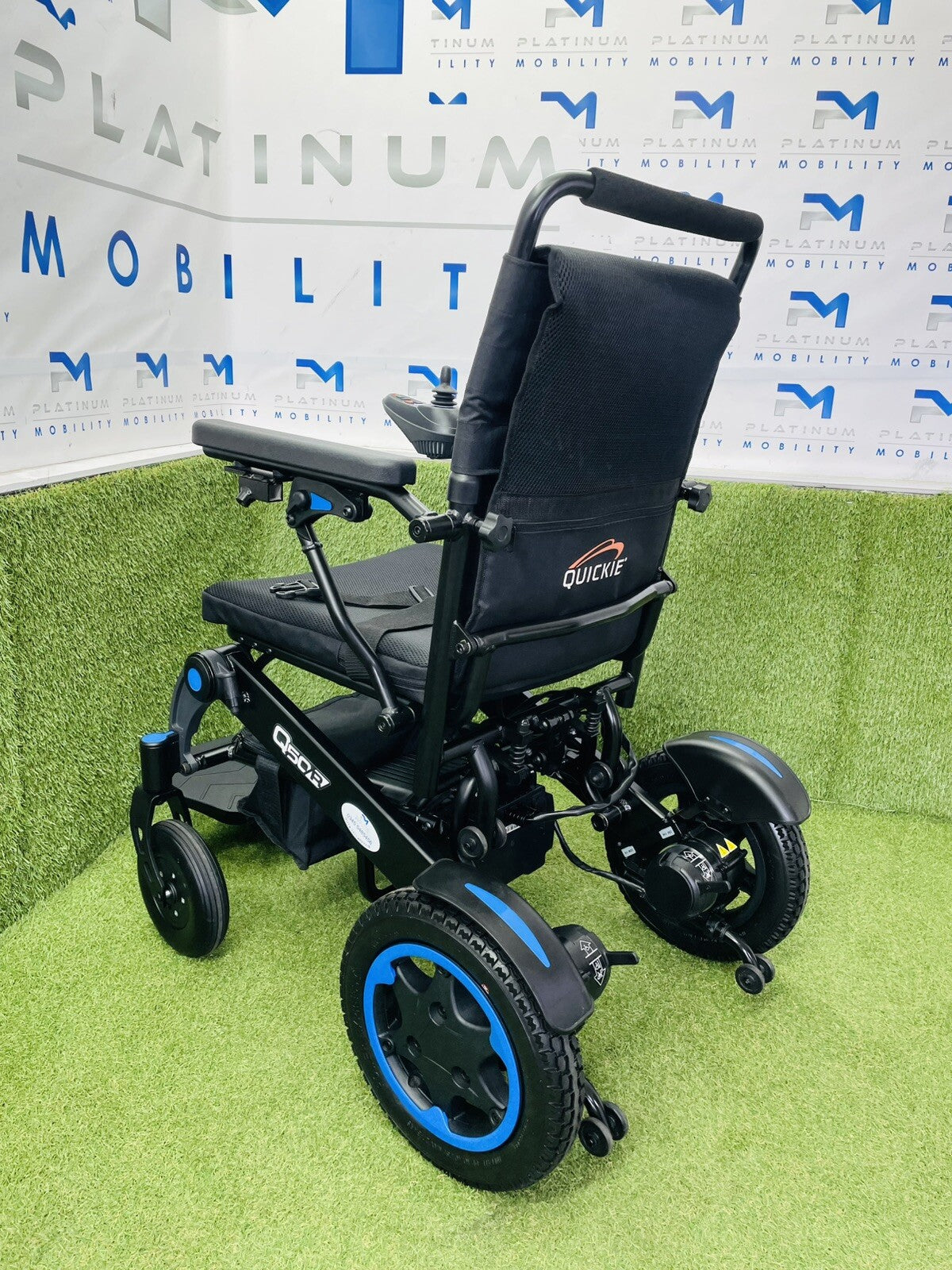 QUICKIE Q50R FOLDING 4MPH TRANSPORTABLE LITHIUM ELECTRIC POWERCHAIR WHEELCHAIR