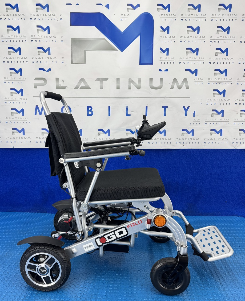 Pride iGo Plus Folding Powerchair 4Mph – Lightweight Electric Wheelchair 2228