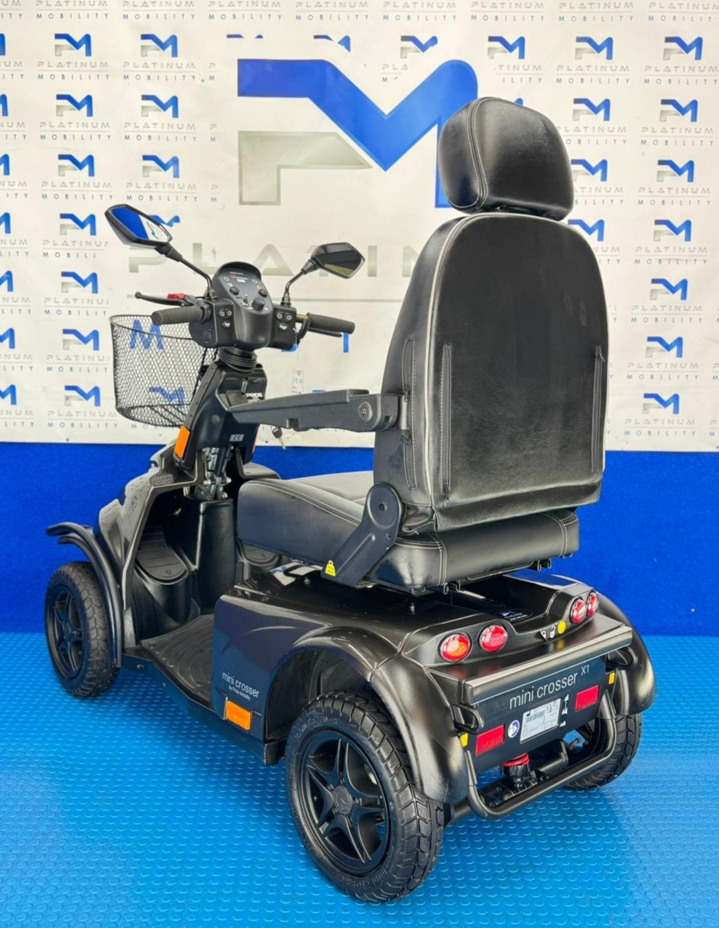 2024 Pride Medema Mini Crosser X1 Electric Mobility Scooter - All Terrain & 8mph