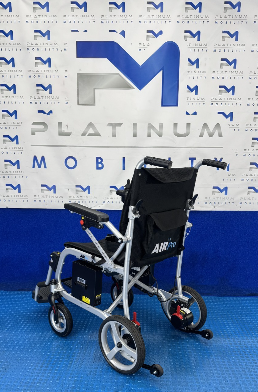 MONARCH AIR PRO LIGHTWEIGHT FOLDING POWERCHAIR 12.5KG TRAVEL 2486