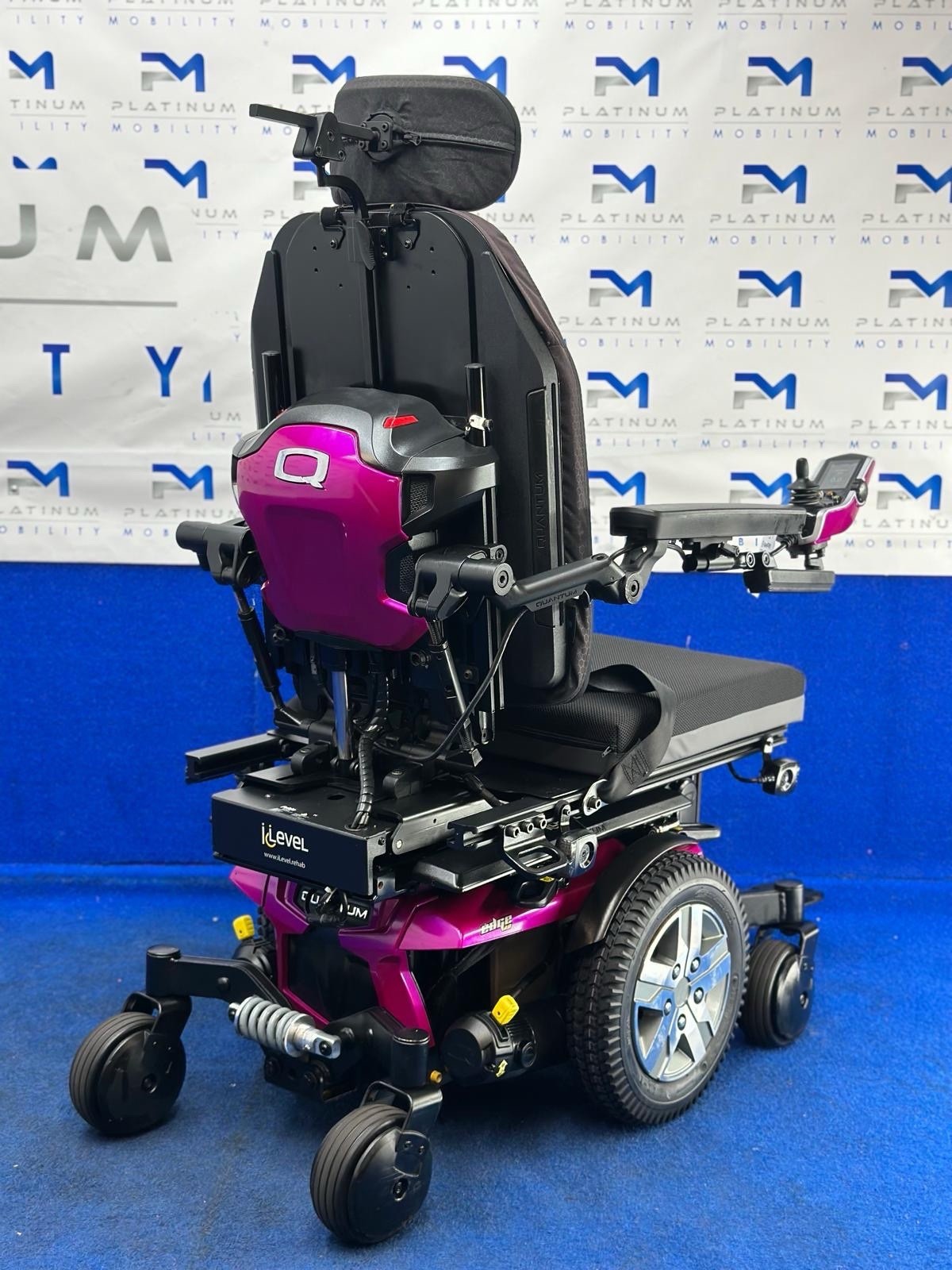 PRIDE QUANTUM Q6 EDGE 2.0 i-LEVEL 6 MPH ELECTRIC MOBILITY POWERCHAIR 1137