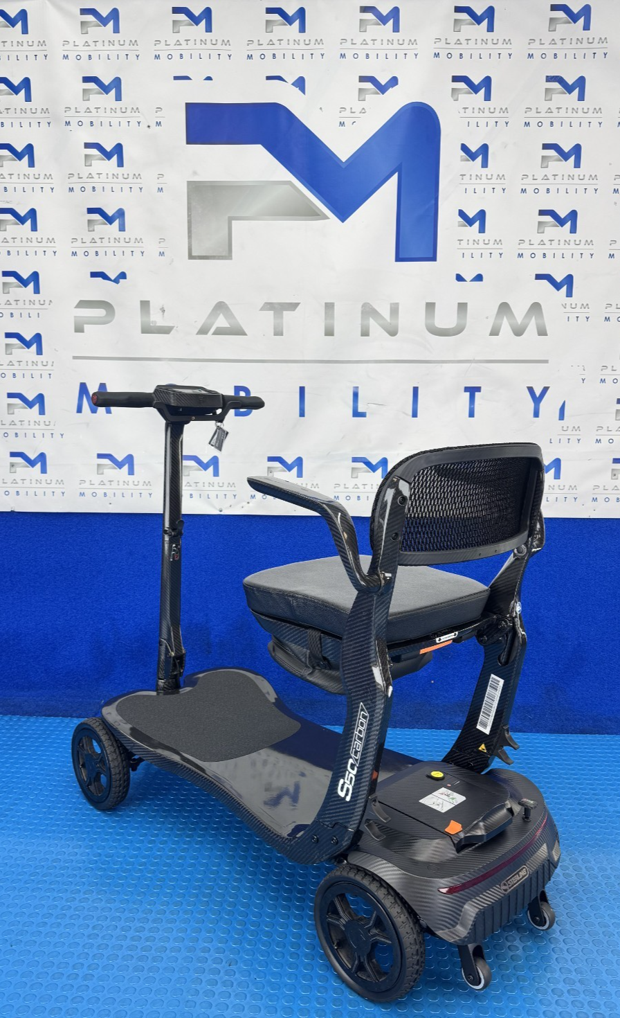 S50 Carbon Folding Mobility Scooter Ultra Lightweight 4mph Lithium battery 2505