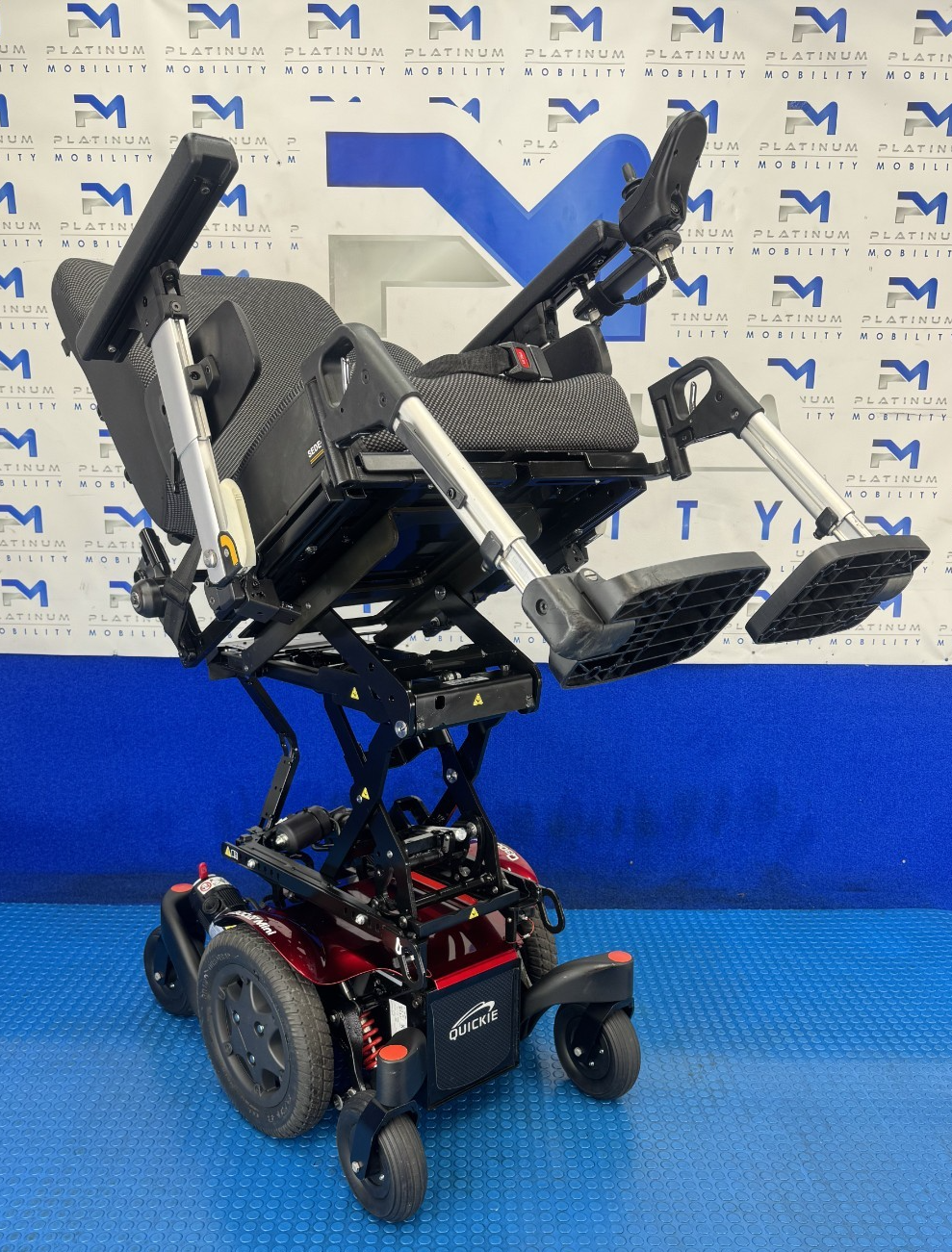 Sunrise Quickie Q300M Powerchair 4 mph Riser, Tilt Electric Wheelchair 2878