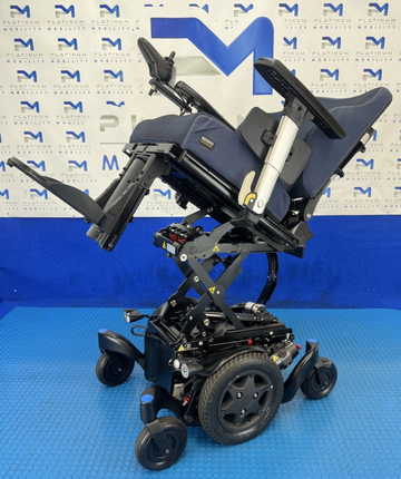 SUNRISE QUICKIE Q500M 6MPH ELECTRIC WHEELCHAIR TILT AND RISER POWERCHAIR 2239