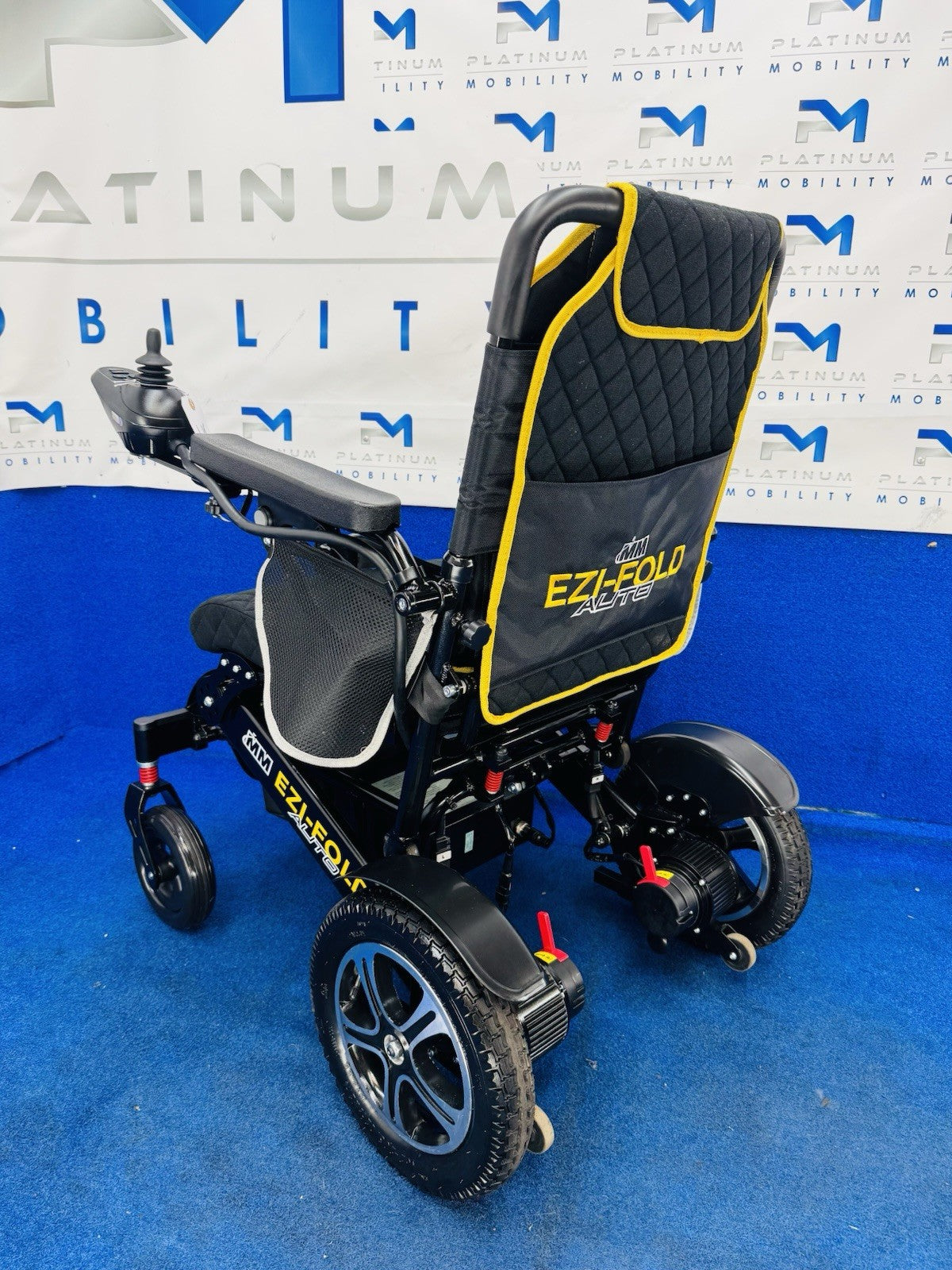 2023 Monarch MM Ezi Fold Electric Wheelchair Powerchair - Auto Fold Fob Control