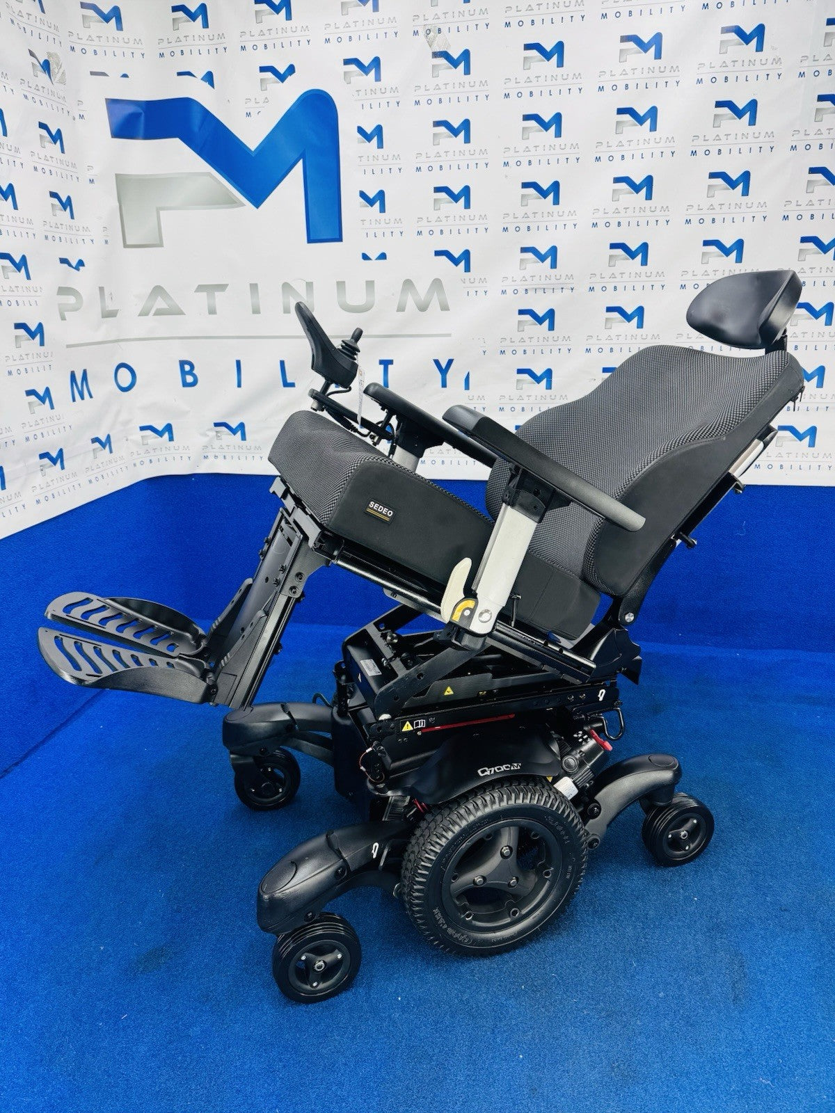SUNRISE QUICKIE Q700 M 6MPH POWERCHAIR MOBILITY ELECTRIC WHEELCHAIR 1457