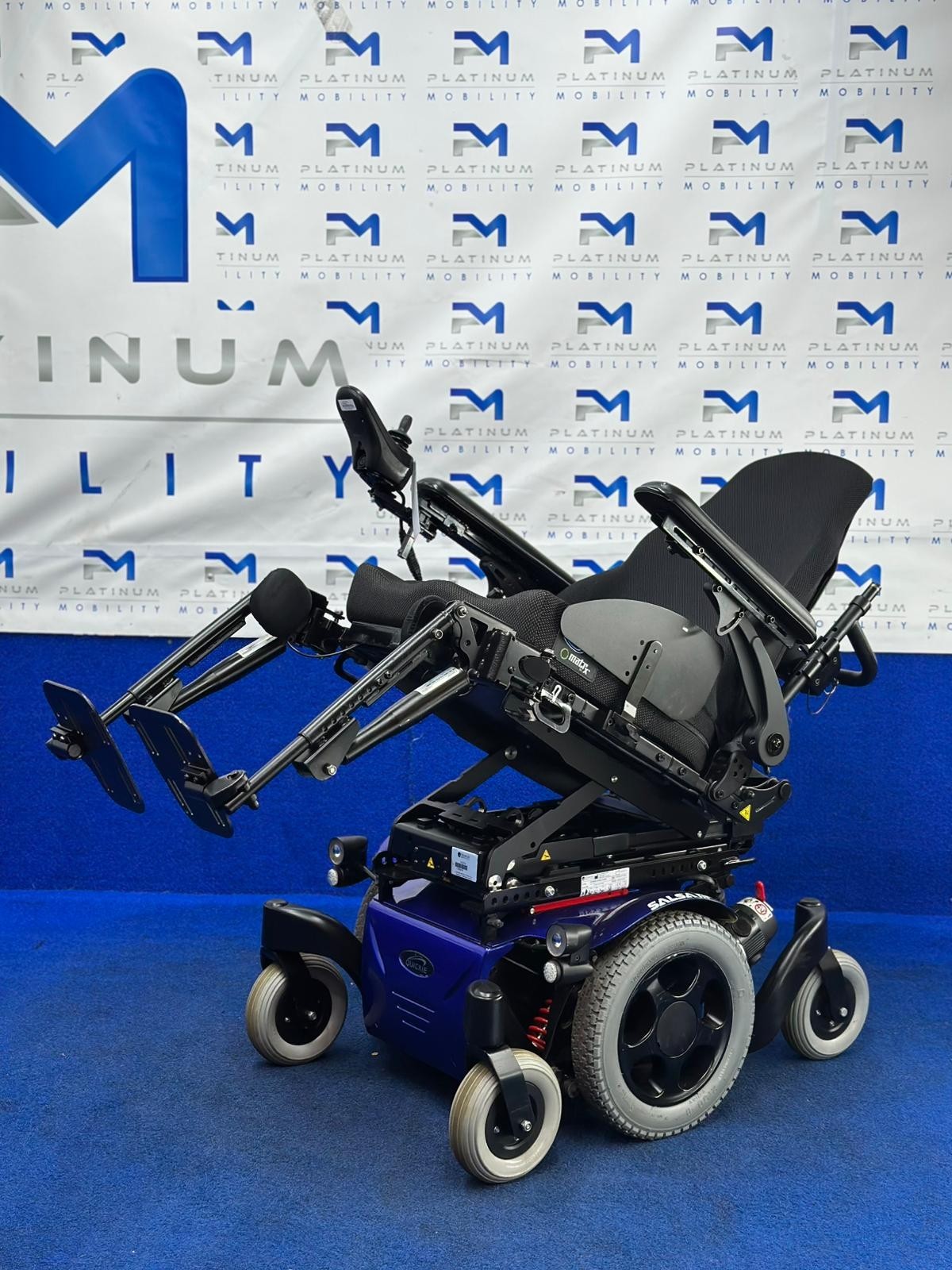 Sunrise Quickie Salsa M2 – 4mph Electric Mobility Wheelchair Powerchair (1482)