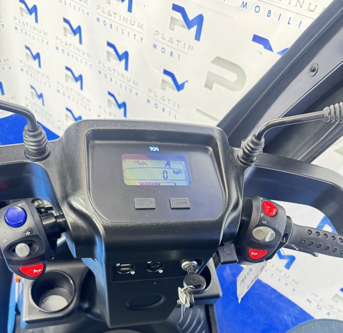 2024 TGA Breeze S4 Canopy 8mph Road All Terrain Mobility Scooter 2986