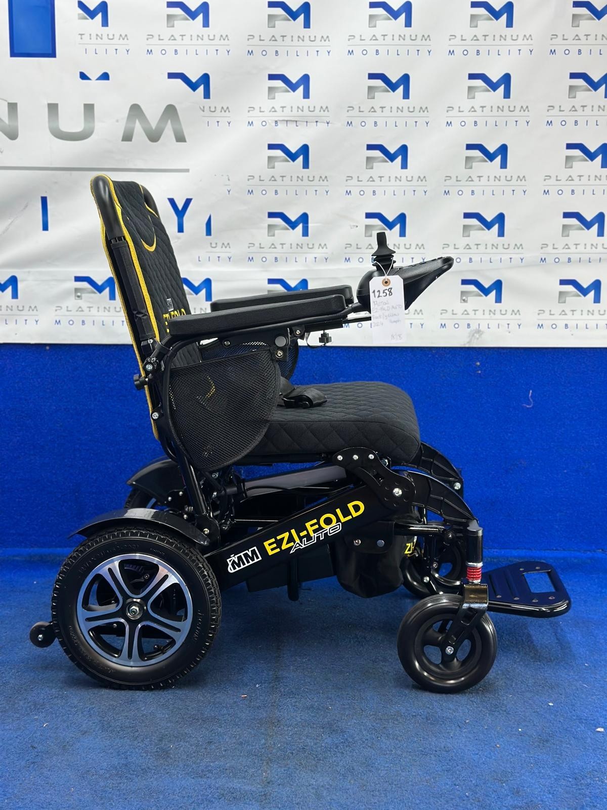2024 Monarch MM Ezi Fold 4Mph Electric Wheelchair Powerchair - Auto Fold (1258)