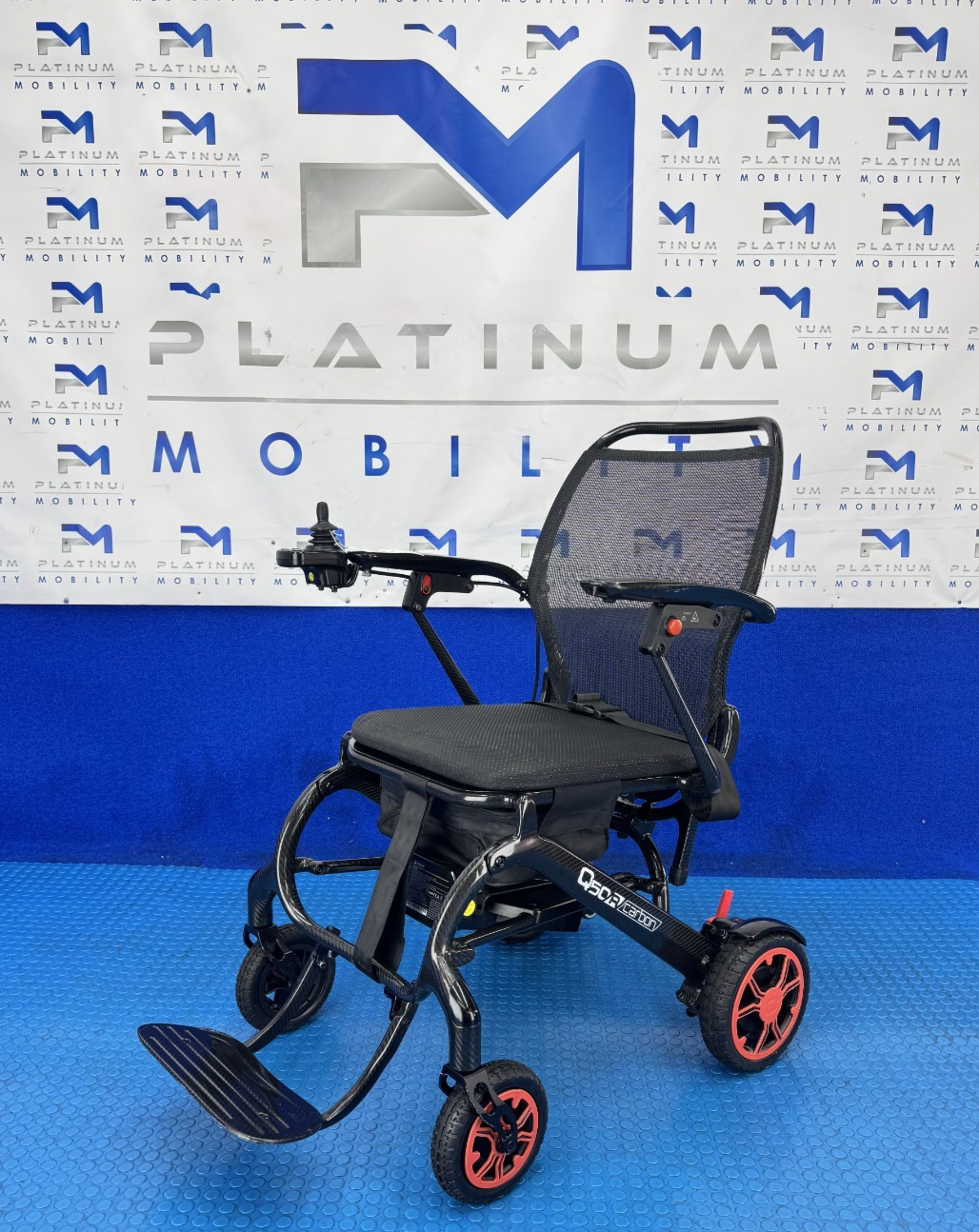 Sunrise Quickie Q50R 14KG Carbon Fibre Electric Wheelchair Powerchair 4MPH 1972