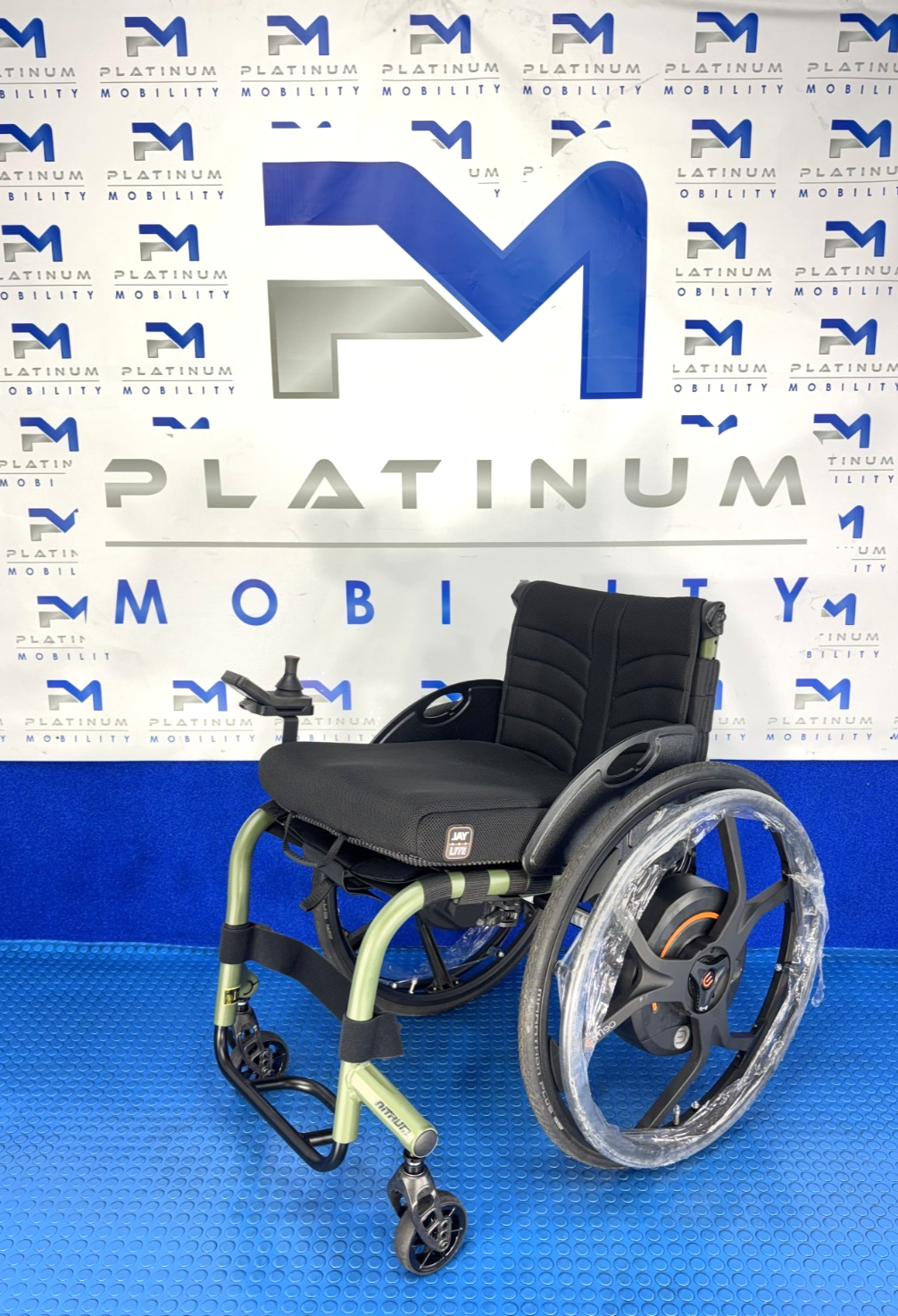 New Sunrise Quickie Nitrum Active Wheelchair Empulse M90 Power Assist 4106