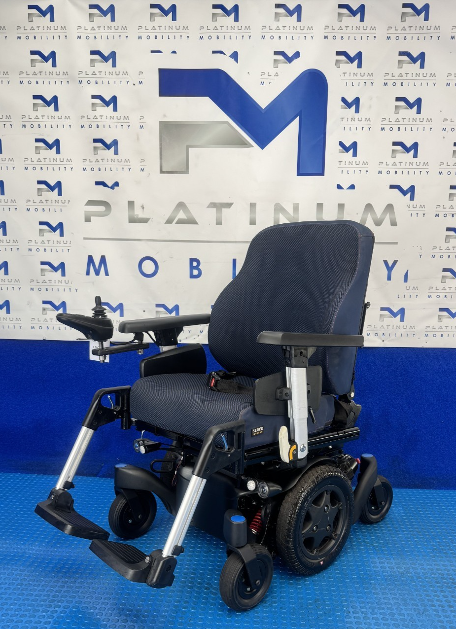 SUNRISE QUICKIE Q500M 6MPH ELECTRIC WHEELCHAIR RISER TILT POWERCHAIR 2384
