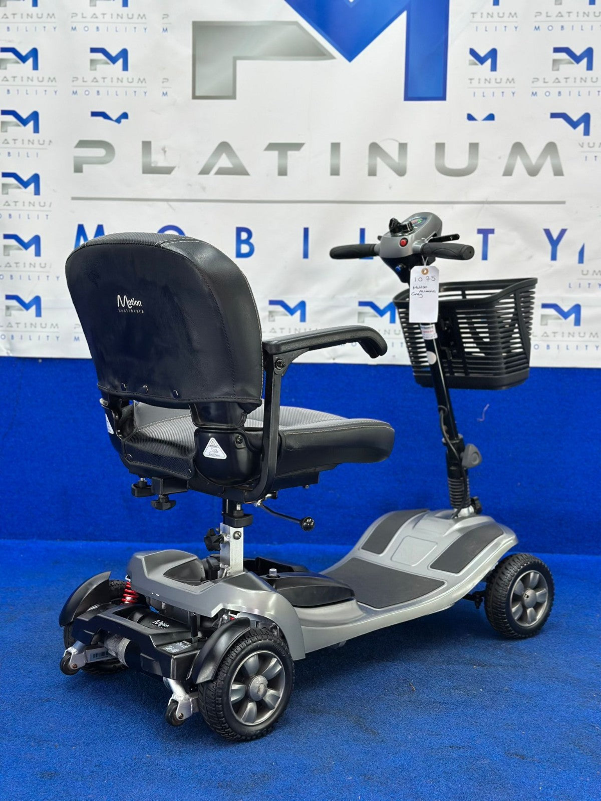 2025 Motion Healthcare Alumina Pro Portable Mobility Scooter - Up to 30 Miles