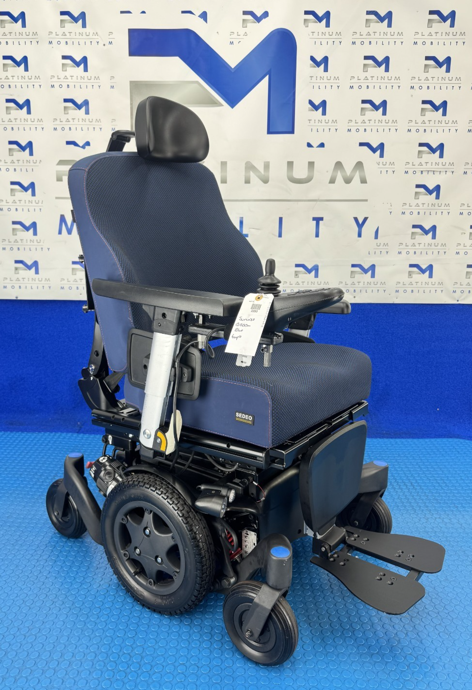 SUNRISE QUICKIE Q500M 6MPH ELECTRIC WHEELCHAIR RISER POWERCHAIR 2280