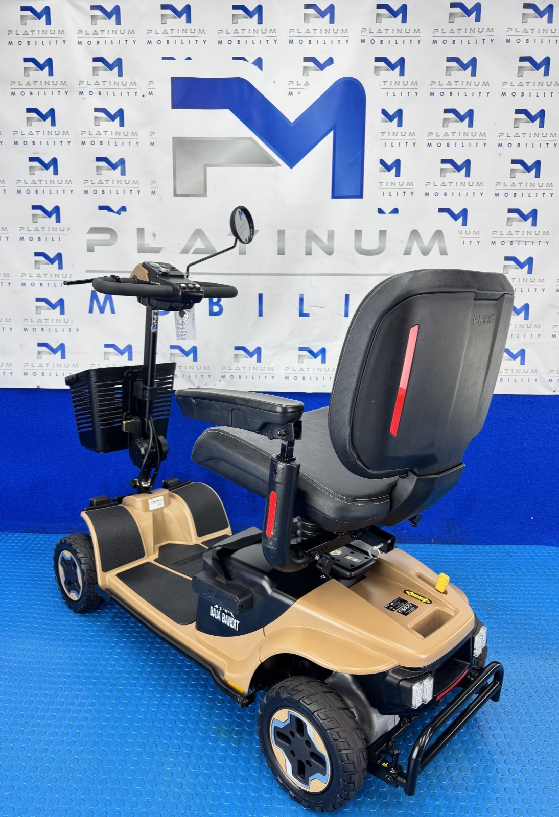2025 Pride Baja Bandit 8mph Mobility Scooter Off Road Performance 2809