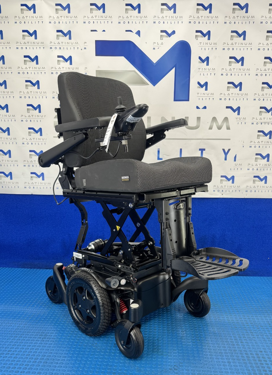 SUNRISE QUICKIE Q500M 6MPH ELECTRIC WHEELCHAIR RISER TILT POWERCHAIR 2455
