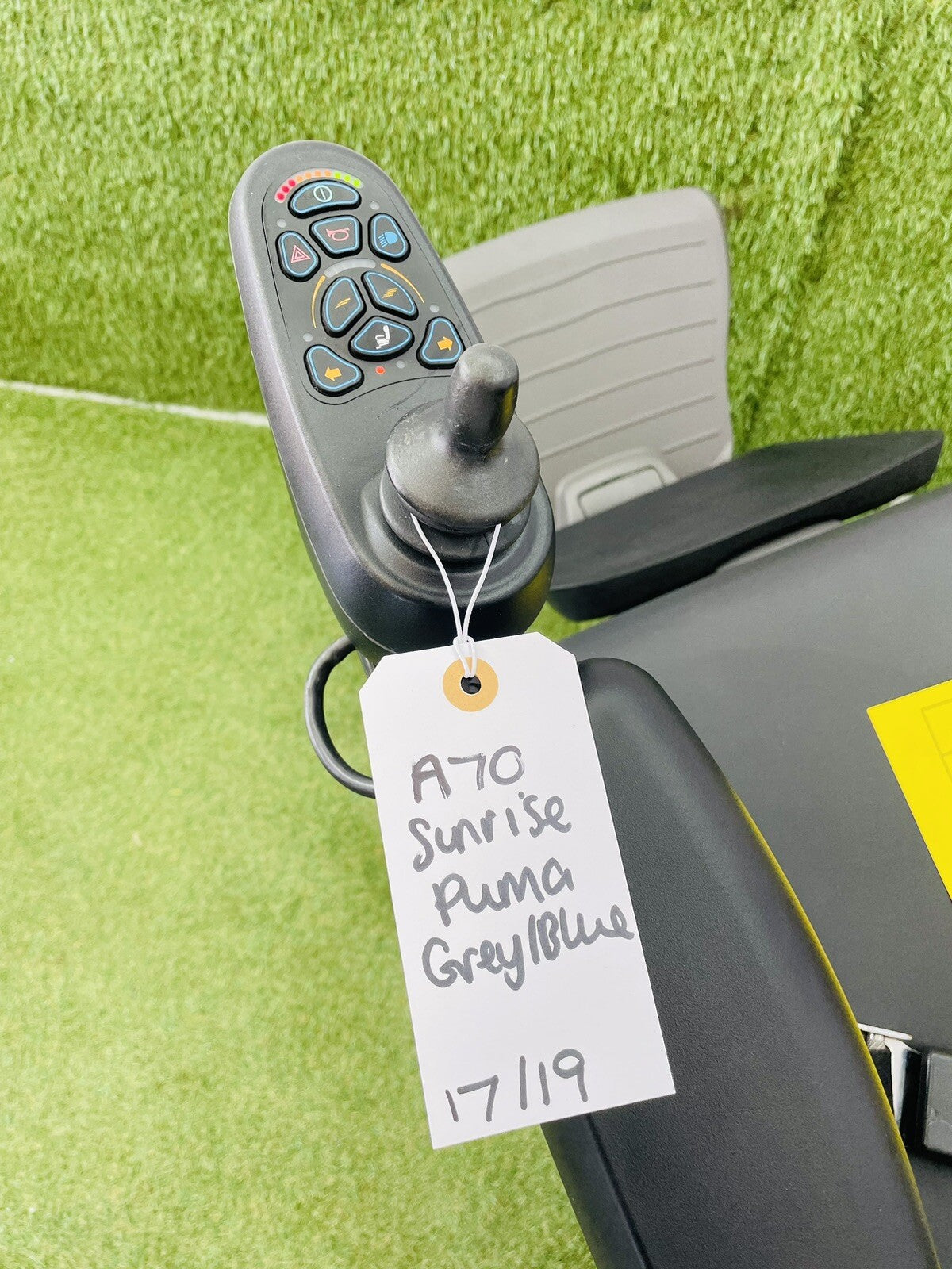 SUNRISE PUMA 20 SEDEO TILT 4 MPH ELECTRIC WHEELCHAIR MOBILITY POWERCHAIR