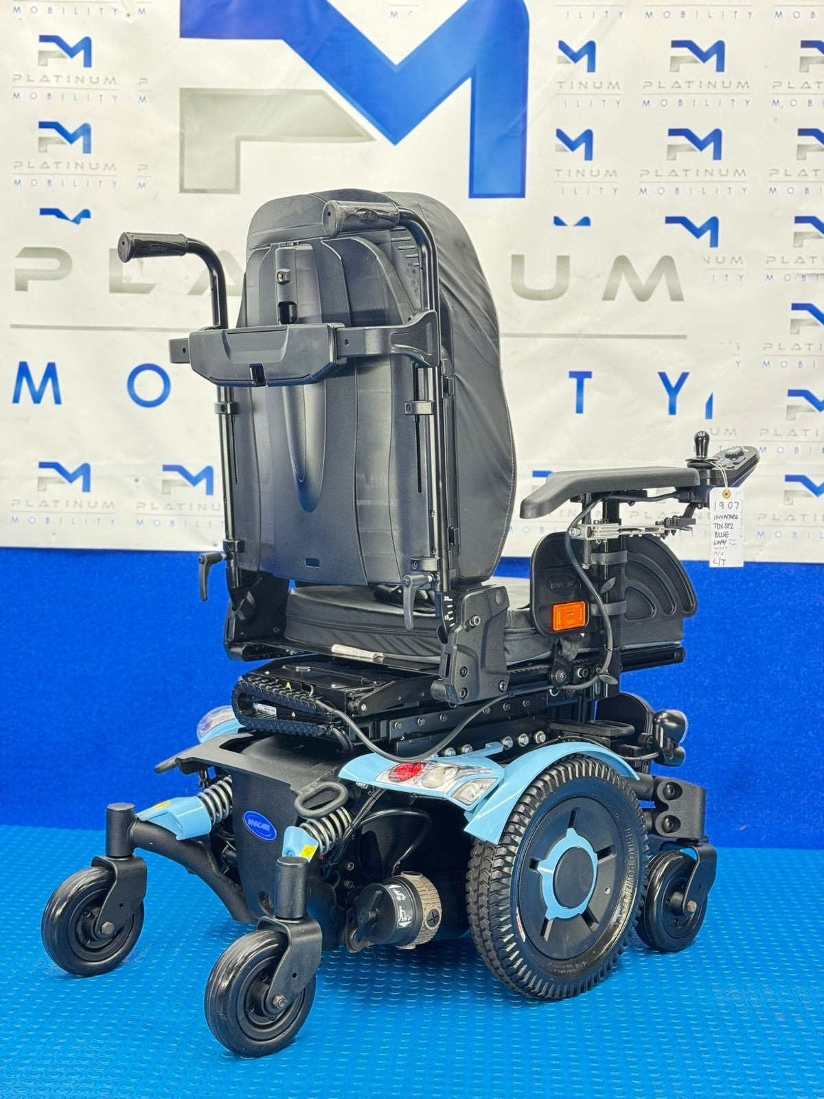 2025 INVACARE TDX SP2 7MPH MWD RISER ELECTRIC WHEELCHAIR POWERCHAIR 1907