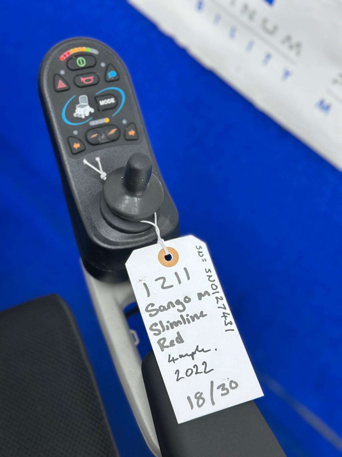 Dietz Sango Advaned M Slimline 4MPH Powerchair Electric Wheelchair 1211