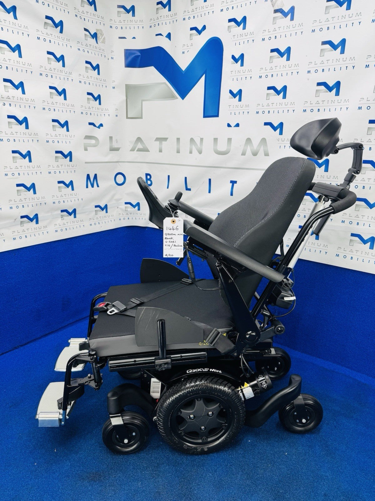 Quickie Q300 Mini Powerchair  4mph Recline Electric Wheelchair by Sunrise (1446)