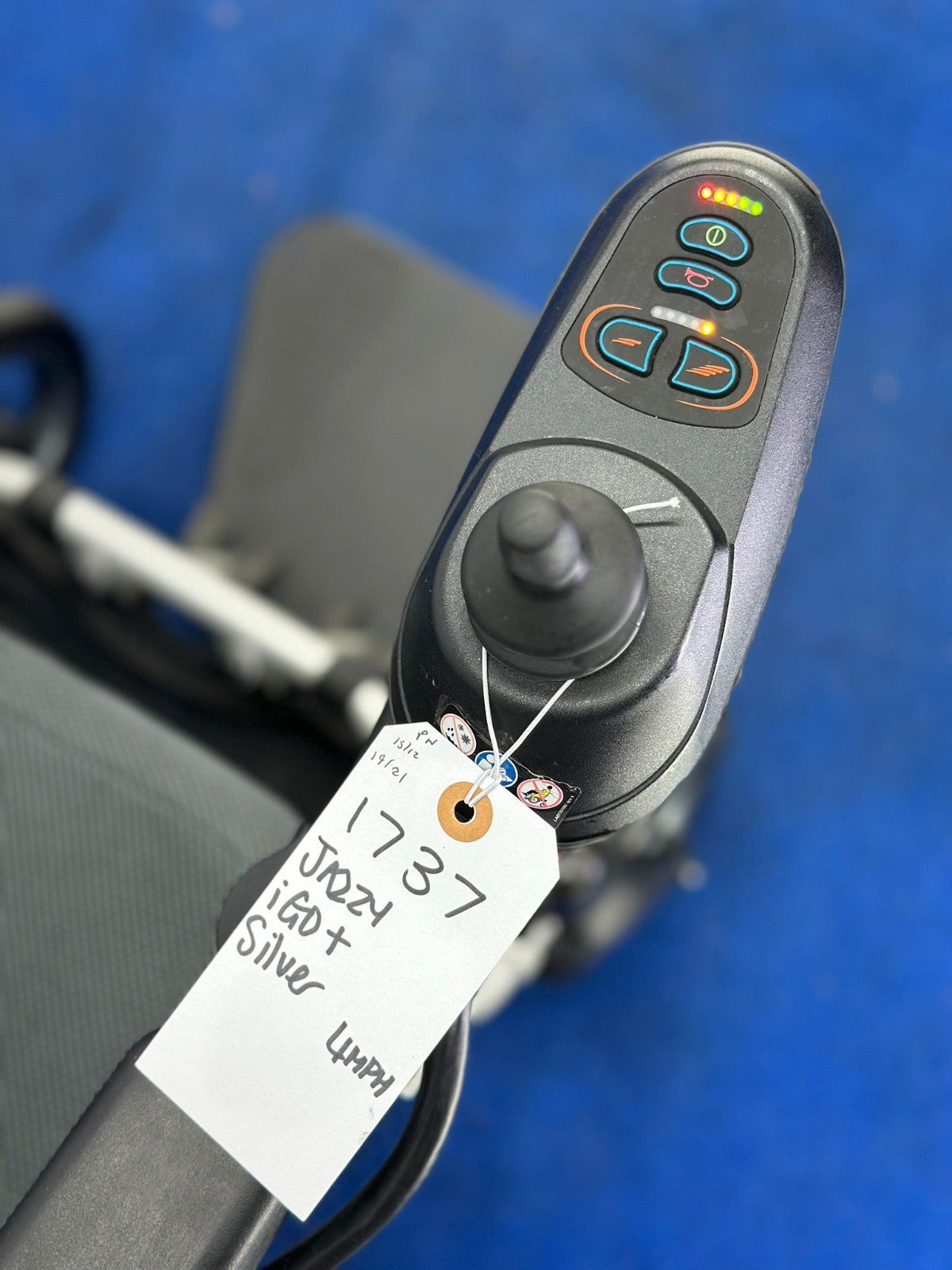 Pride iGo Plus Folding Powerchair 4Mph – Lightweight Electric Wheelchair (1737)