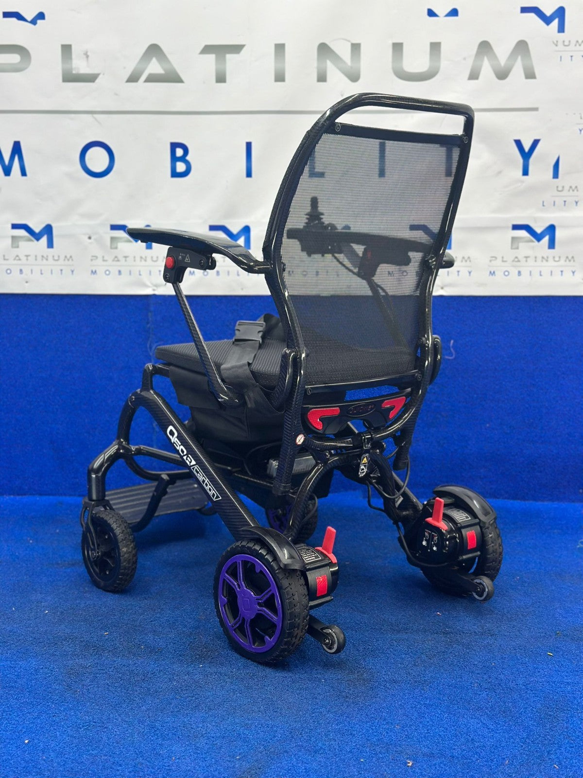 Sunrise QUICKIE Q50R CARBON FIBRE ELECTRIC POWERCHAIR FOLDING 4MPH