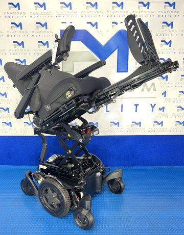 Sunrise Quickie Q500M Powerchair 4mph Electric Riser, Tilt Legs Wheelchair 4084