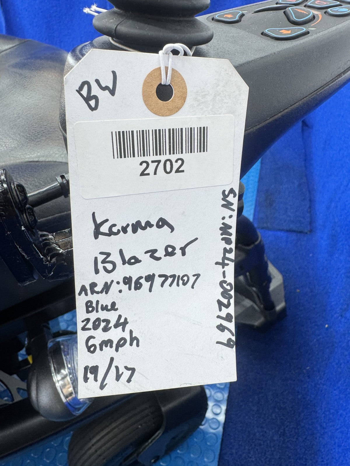 KARMA BLAZER 2 MOBILITY ELECTRIC WHEELCHAIR POWERCHAIR 6 MPH All Terrain 2702