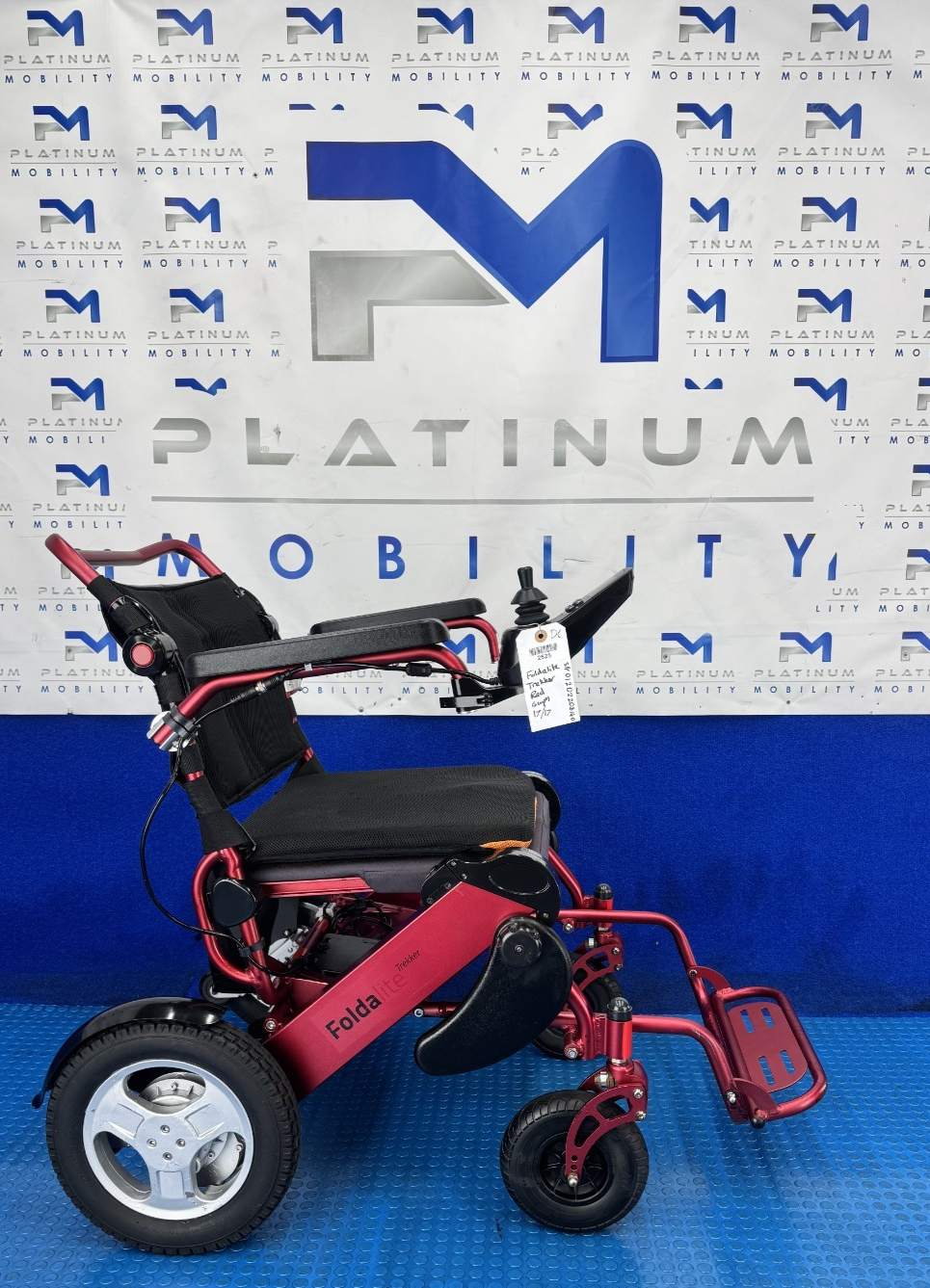 Foldalite Trekker Folding Mobility Chair 4 Mph Lithium Battery 2525
