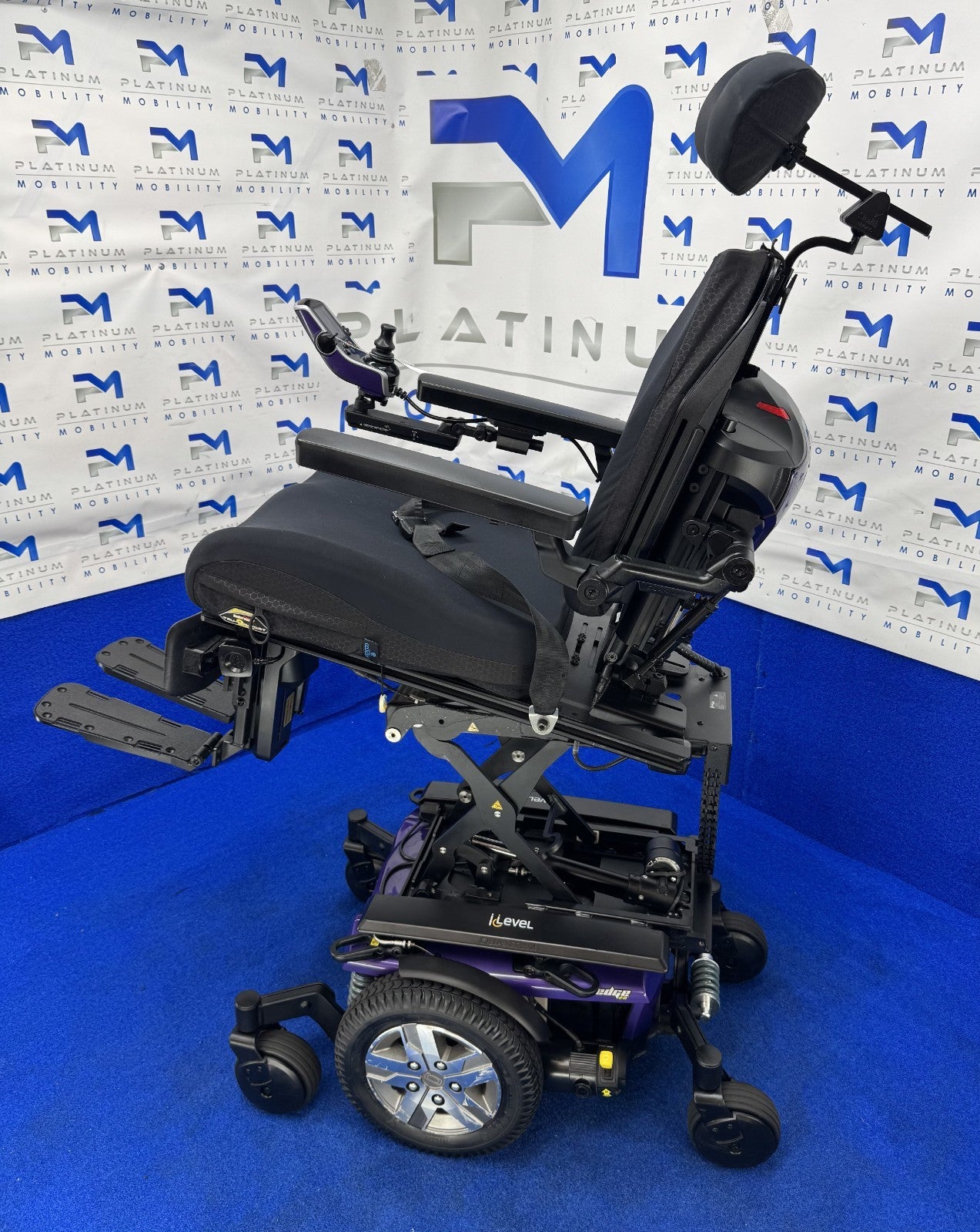 PRIDE QUANTUM Q6 EDGE 2.0 i-LEVEL 6 MPH ELECTRIC MOBILITY POWERCHAIR 1395
