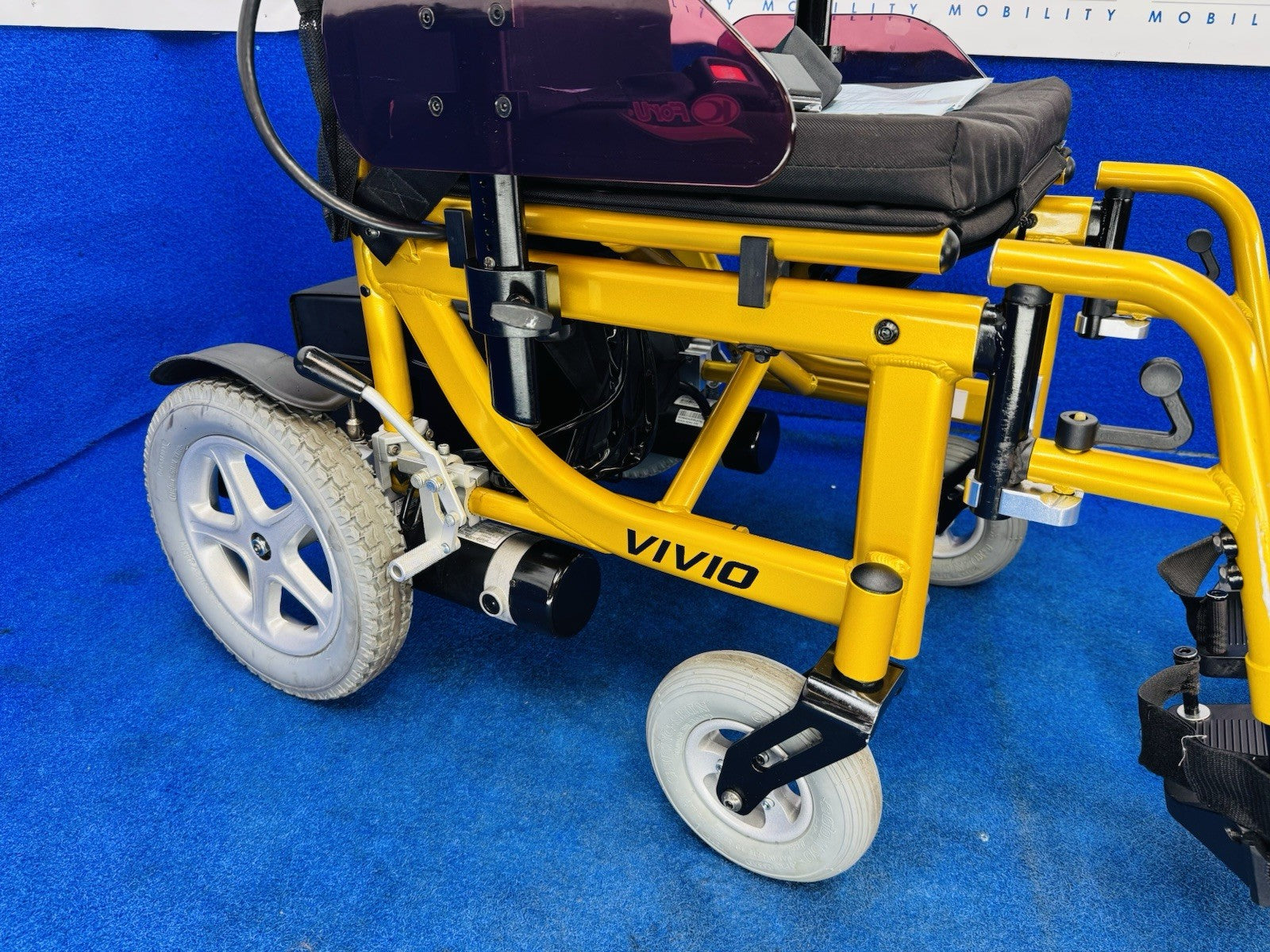 KYMCO VIVIO 4MPH RWD ELECTRIC TRANSPORTBALE FOLDABLE WHEELCHAIR POWERCHAIR