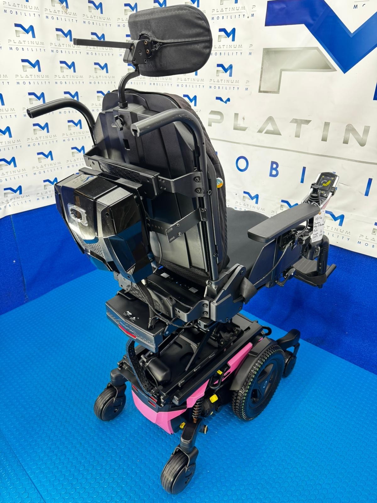 PRIDE QUANTUM EDGE 3 STRETTO 4 MPH ELECTRIC POWER WHEELCHAIR POWERCHAIR 1614
