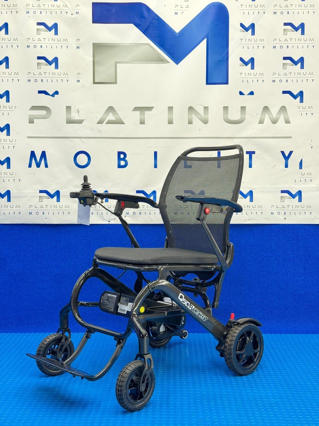 Sunrise QUICKIE Q50R CARBON FIBRE ELECTRIC POWERCHAIR FOLDING 4MPH 1831