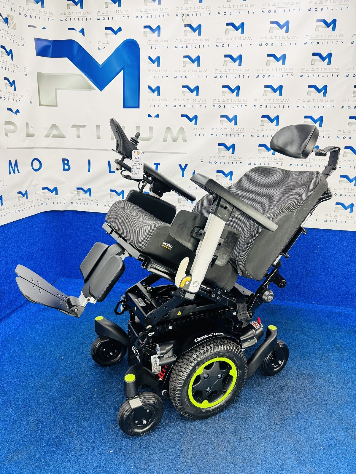 2024 Quickie Q300 Mini Powerchair 6mph Riser Electric Wheelchair by Sunrise 1583