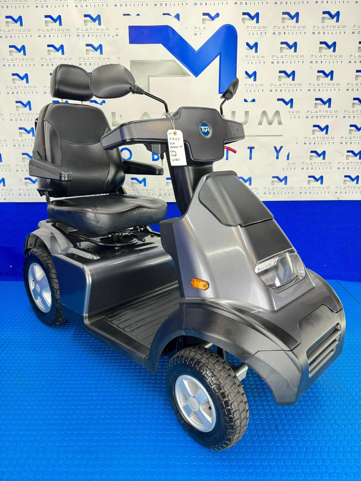 2023 TGA Breeze S4 8MPH All Terrain Mobility Scooter Immaculate Condition 2022