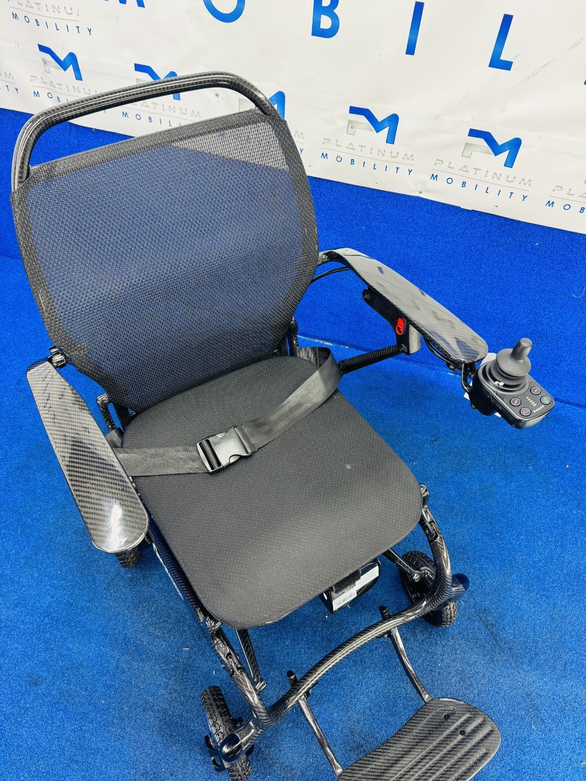 Sunrise QUICKIE Q50R CARBON FIBRE ELECTRIC POWERCHAIR FOLDING 4MPH 1777