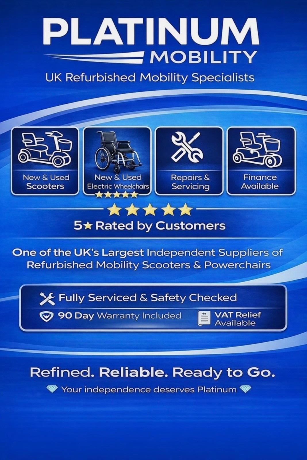 Rascal Vecta Sport Mobility Scooter 8mph Air Tyres New Batteries No VAT 4082