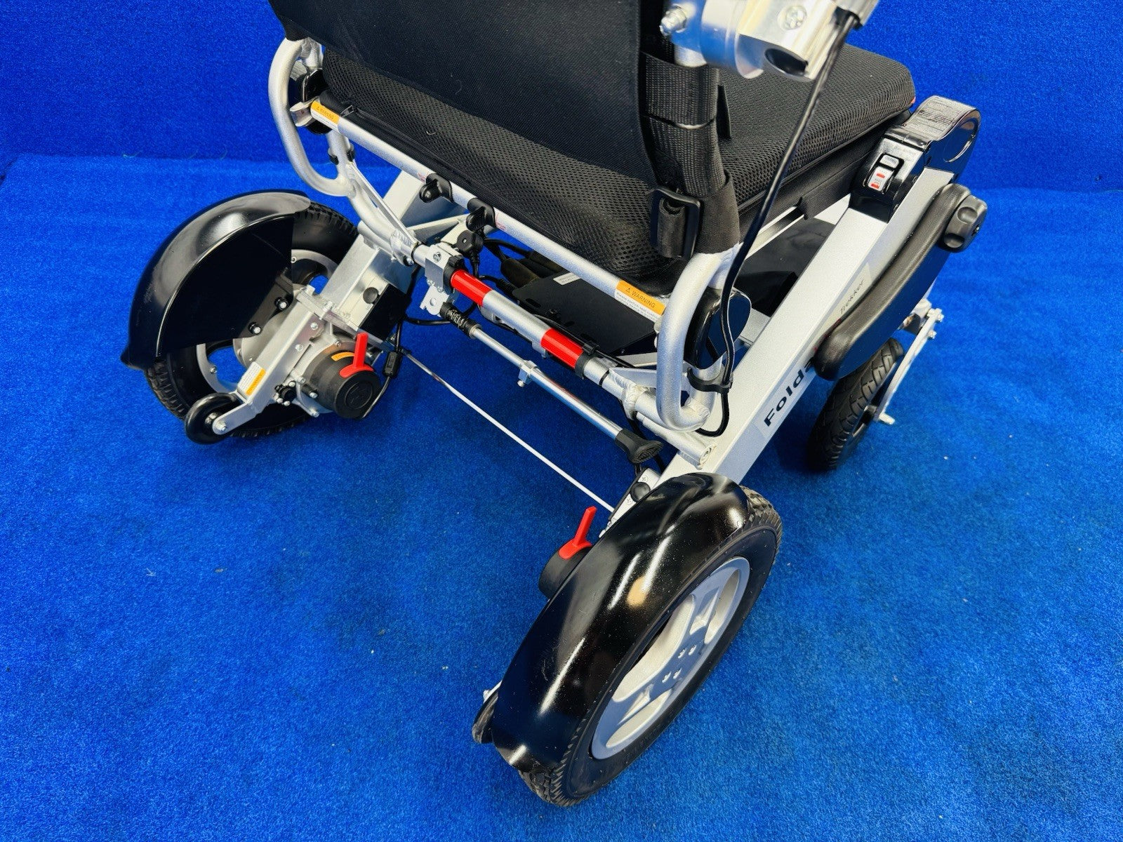 Motion Healthcare 4mph Foldalite Trekker Folding Electric Wheelchair 1371