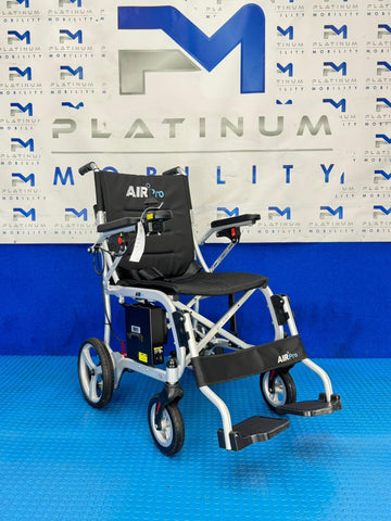 MONARCH AIR PRO LIGHTWEIGHT FOLDING POWERCHAIR 12.5KG TRAVEL REF 2217