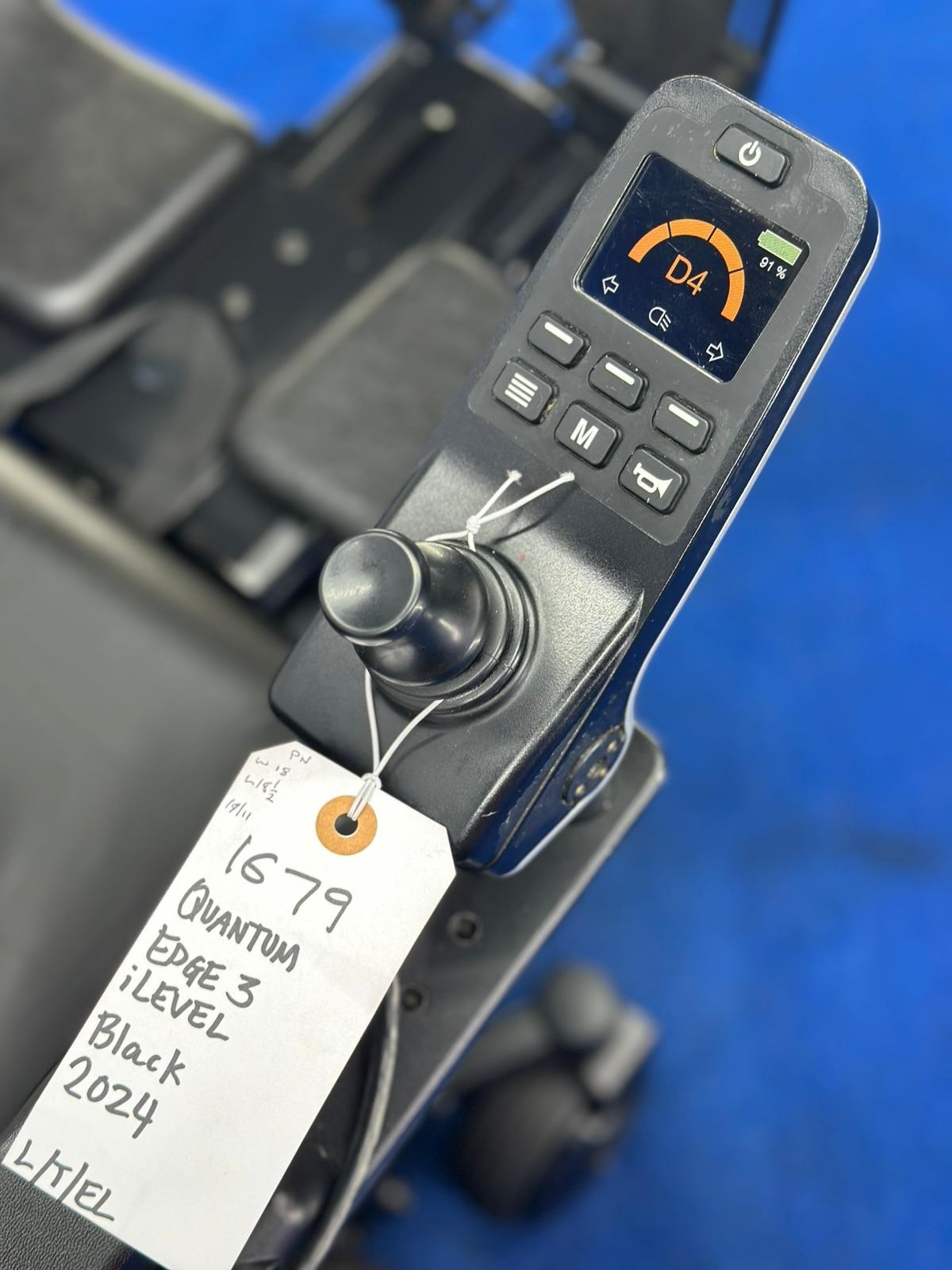 2024 PRIDE QUANTUM Q6 EDGE 3 i-LEVEL 6 MPH ELECTRIC MOBILITY POWERCHAIR 1679