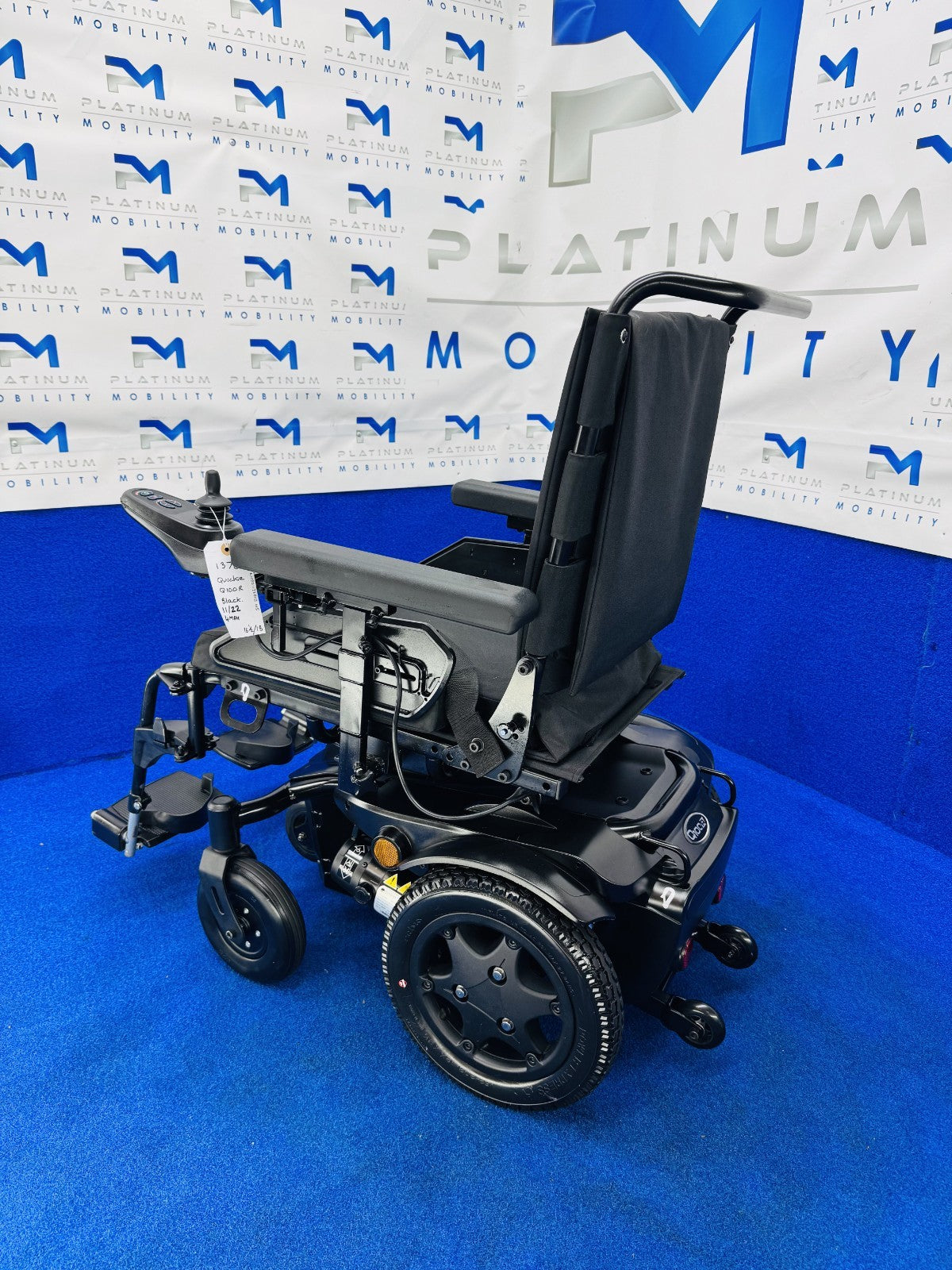 SUNRISE Quickie Q100R 4 MPH Compact Mobility Electric Wheelchair Powerchair 1370