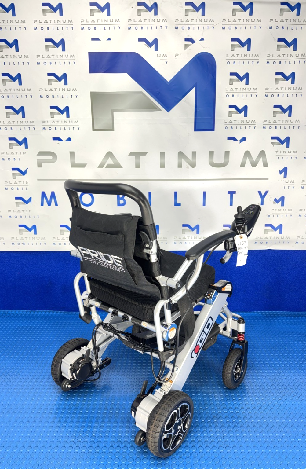Pride iGo Plus Folding Powerchair 4Mph – Lightweight Electric Wheelchair 1732