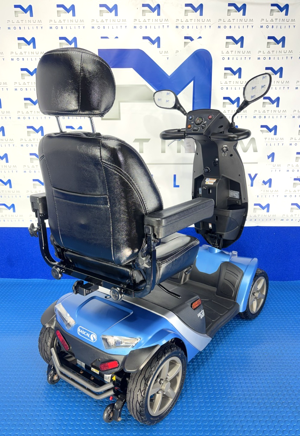 Rascal Vecta Sport Mobility Scooter 8mph Air Tyres New Batteries No VAT 4179